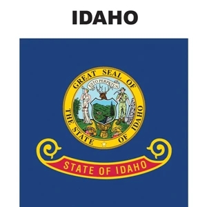Mini Banner - Idaho | https://www.bestnamebadges.com