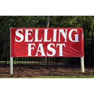 Digital Printed 2 Sided 18 oz Vinyl Banner 6-10 sq/ft | https://www.bestnamebadges.com