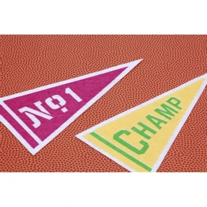12" x 30" Acrylic Felt Pennant without Pole - Class B