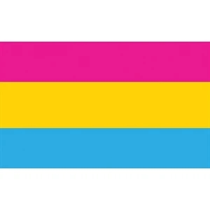 Pansexual Motorcycle Flag | https://www.bestnamebadges.com