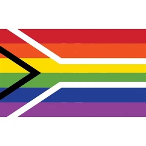 South Africa Pride Antenna Flag | https://www.bestnamebadges.com