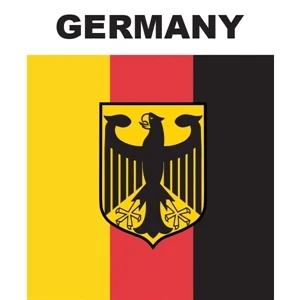Mini Banner - Germany | https://www.bestnamebadges.com