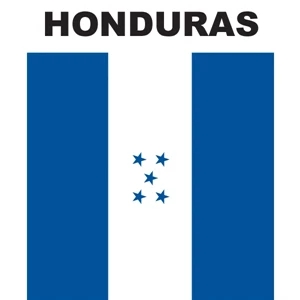 Mini Banner - Honduras | https://www.bestnamebadges.com