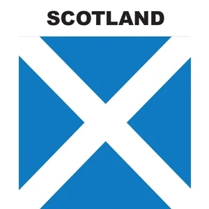 Mini Banner - Scotland | https://www.bestnamebadges.com