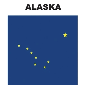 Mini Banner - Alaska | https://www.bestnamebadges.com