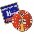 1" Custom Lapel Pins - Offset Full Color | https://www.bestnamebadges.com