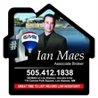 Value Pack Coaster-LW Library shape option | https://www.bestnamebadges.com