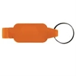 Rectangular Bottle Opener Beverage Wrench Keychain | https://www.bestnamebadges.com