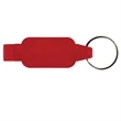 Rectangular Bottle Opener Beverage Wrench Keychain | https://www.bestnamebadges.com