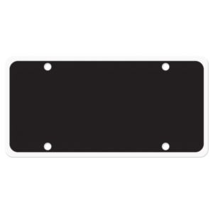 License Plate Insert