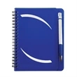 5" x 7" Huntington Notebook with Pen | https://www.bestnamebadges.com