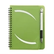 5" x 7" Huntington Notebook with Pen | https://www.bestnamebadges.com