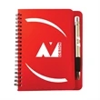 5" x 7" Huntington Notebook with Pen | https://www.bestnamebadges.com