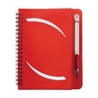 5" x 7" Huntington Notebook with Pen | https://www.bestnamebadges.com