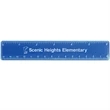 6" Plastic Ruler | https://www.bestnamebadges.com