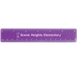 6" Plastic Ruler | https://www.bestnamebadges.com