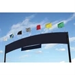 Other Auto Racing Stick Flags | https://www.bestnamebadges.com