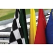 Motorcycle Racing Stick Flags | https://www.bestnamebadges.com