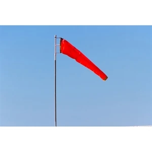 Blank Orange Airport Windsock