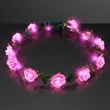 Rosebud LED Flower Headband | https://www.bestnamebadges.com