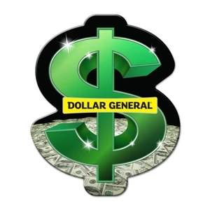 Dollar Sign Shaped Full Color Coaster