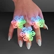 Winter Lights LED Snowflake Ring | https://www.bestnamebadges.com