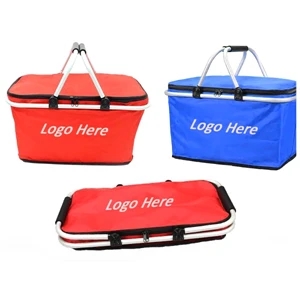 Insulated Foldable Picnic Basket