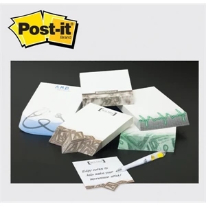 Post-it® Custom Printed Angle Notepad - 4