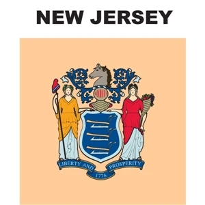 Mini Banner - New Jersey | https://www.bestnamebadges.com