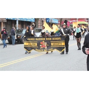 Digital Printed Parade Banners - Silk Poly | https://www.bestnamebadges.com