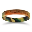 Debossed Silicone Wristbands | https://www.bestnamebadges.com