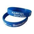 Custom Debossed Colorfilled Silicone Wristbands-A | https://www.bestnamebadges.com