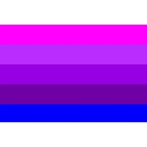 Trigender Deluxe Flag | https://www.bestnamebadges.com