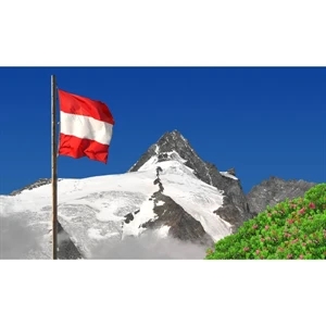 Semi-Stock 3 Color Horizontal Attention Flag | https://www.bestnamebadges.com