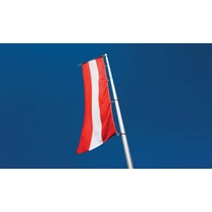Semi-Stock 3 Color Vertical Attention Flag | https://www.bestnamebadges.com