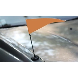 Semi-Stock Blanks Magnetic Car Flag - wPoly 7.5
