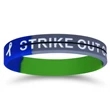 Color Filled Silicone Wristbands | https://www.bestnamebadges.com