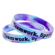 Custom Printed Silicone Wristbands-A | https://www.bestnamebadges.com