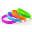 Custom Embossed Silicone Wristbands | https://www.bestnamebadges.com