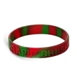 Custom Embossed Silicone Wristbands-A | https://www.bestnamebadges.com