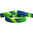 Custom Embossed Silicone Wristbands-A | https://www.bestnamebadges.com