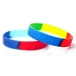 Debossed Silicone WristBracelet | https://www.bestnamebadges.com