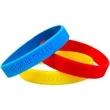 Debossed Silicone WristBracelet | https://www.bestnamebadges.com
