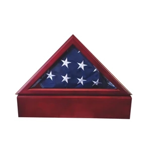 Cherry Memorial Display Kit with Name Plate | https://www.bestnamebadges.com