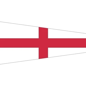 Sewn Number Pennant - 8