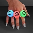 LED Deco Ball Ring | https://www.bestnamebadges.com