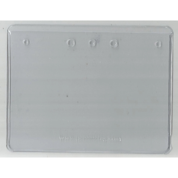 USA Made 4 1/8W X 3 1/8H Horizontal Badge Holder