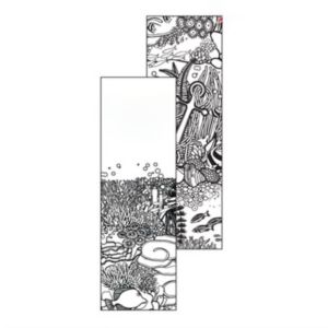 Oceans Coloring Bookmark