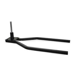 Black Powder Coated Tire Base (B) | https://www.bestnamebadges.com