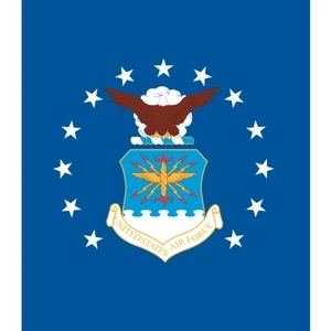 Mini Banner - Air Force | https://www.bestnamebadges.com